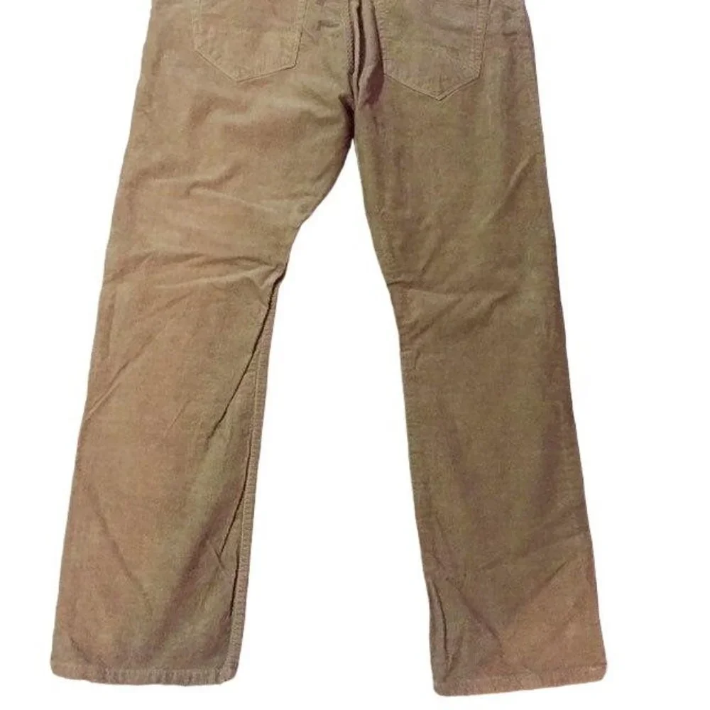 IZOD Pants Mens 38x32 Used Corduroy Casual Career Saltwater Wash Straight Cut
